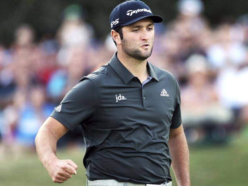 Spain's Jon Rahm has maintained pace with Danny Willett at the top of the BMW PGA Championship.
