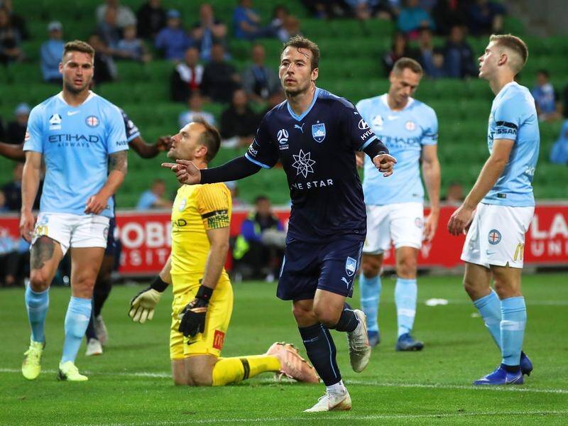 Sydney FC marquee Adam Le Fondre has scored four goals in his first four A-League games.