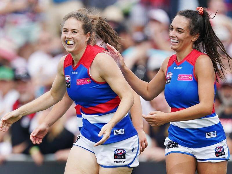 Danielle Marshall's debut went perfectly to script, nailing a goal with her first kick.