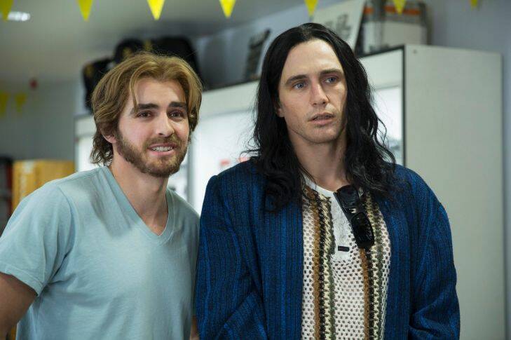 The Disaster Artist - Dave Franco (left) as Greg Sestero and James Franco as Tommy Wiseau.