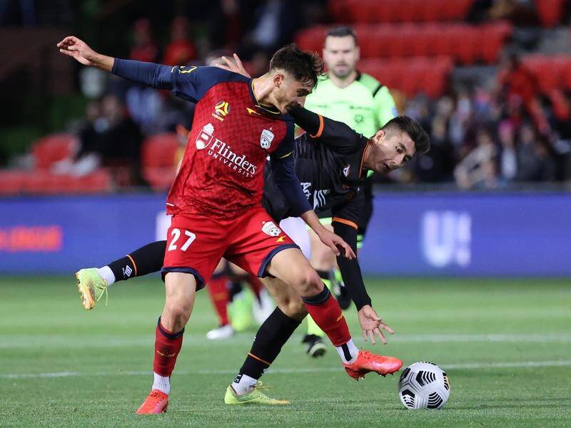 In an A-League clash of limited chances, Adelaide United have beaten Brisbane Roar 1-0.