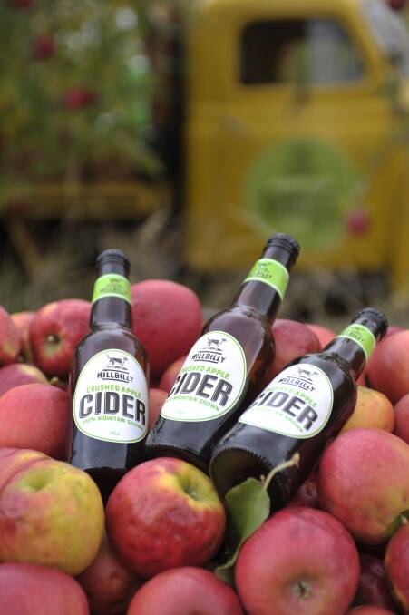 APPLE OF THEIR EYE: Hillbilly Cider has eight amazing ciders in their range, including a Classical Cider, a wonderful Sweet Julie Cider, and a blackberry vintage.