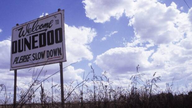NO WARM WELCOME: The Stoccos didn't get much of a 'Welcome' in the small NSW town of Dunedoo.