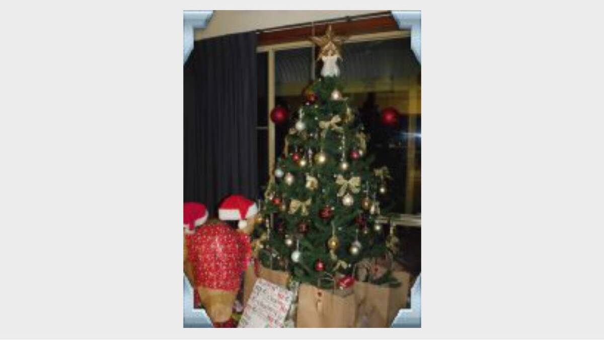 10. HOME: This tree was sent in by Jennifer Mill who said it was the Family Tree that has been decorated for the past 23 years. Is it a winner? Vote below. 
