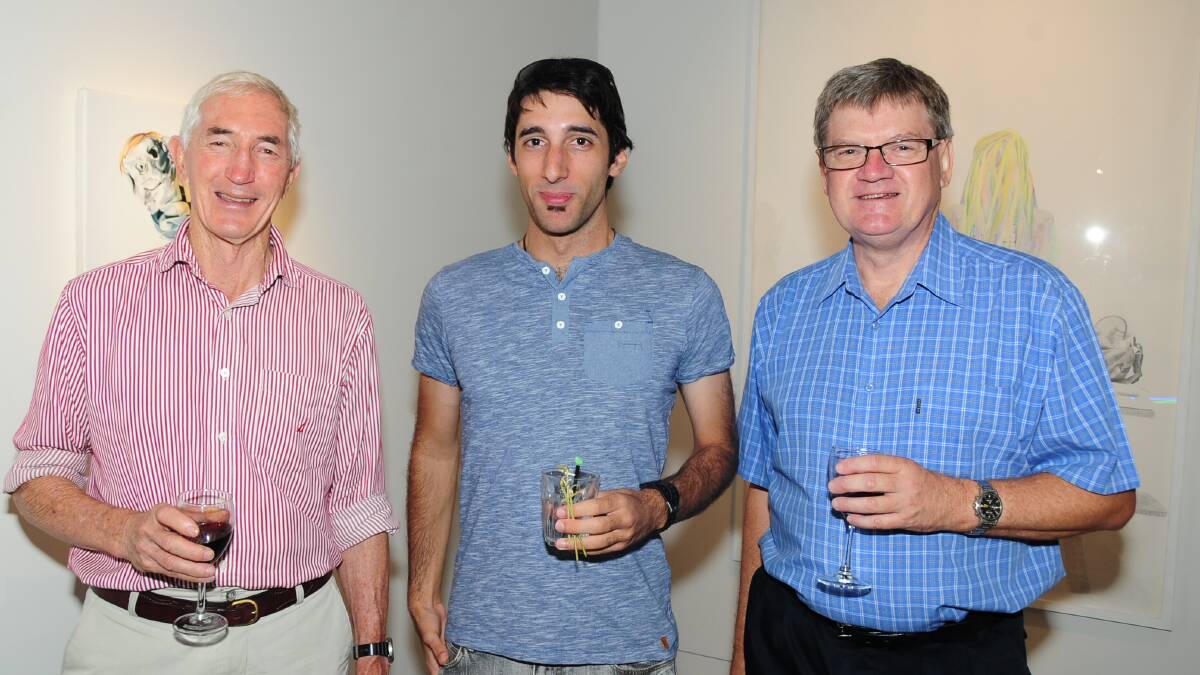 ART AND AUSTRALIA COLLECTION: Terry Korn, Stewart McLeod and Kostan Banos. 