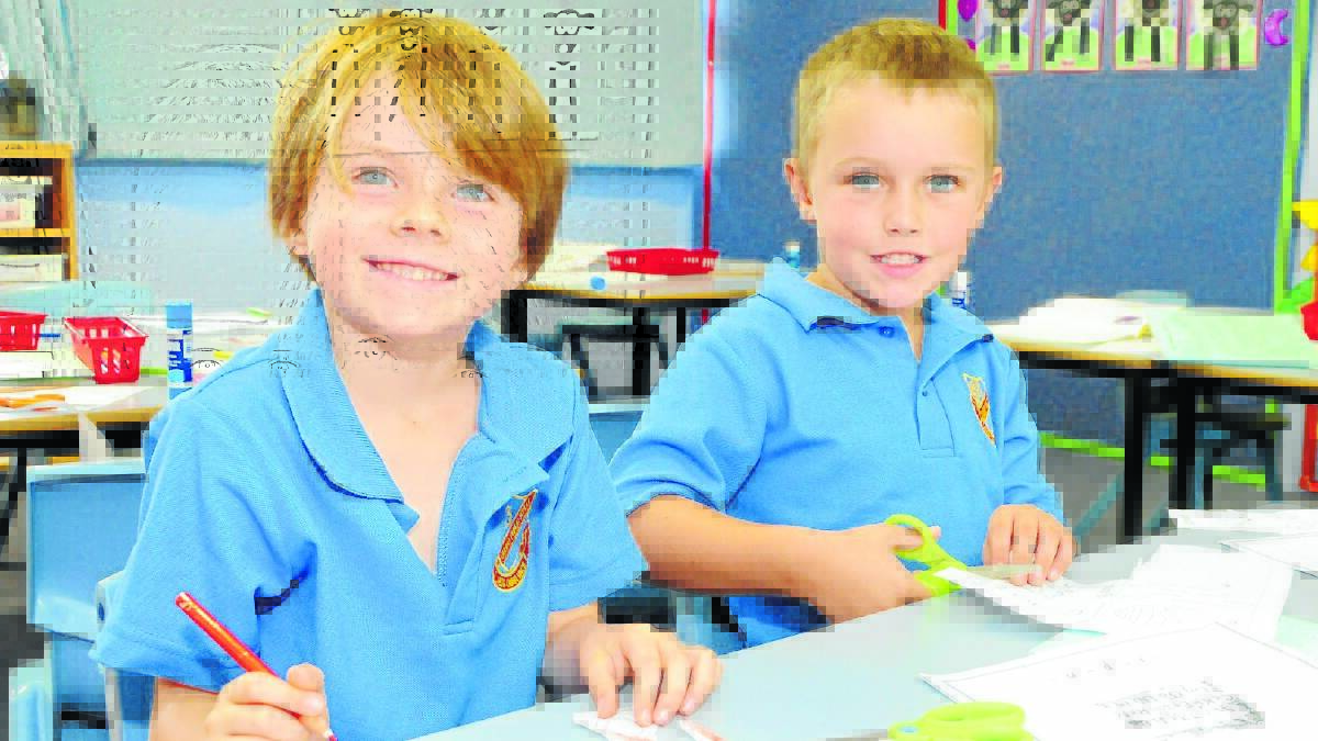 DUBBO PUBLIC SCHOOL: Angus Mein and Andy Bruce. 