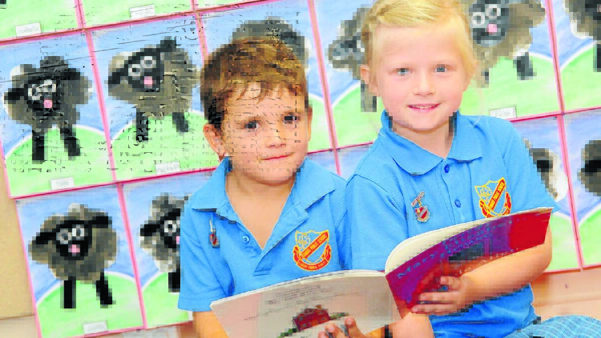 DUBBO PUBLIC SCHOOL: Oliver Orth and Isabelle Wheatley. 