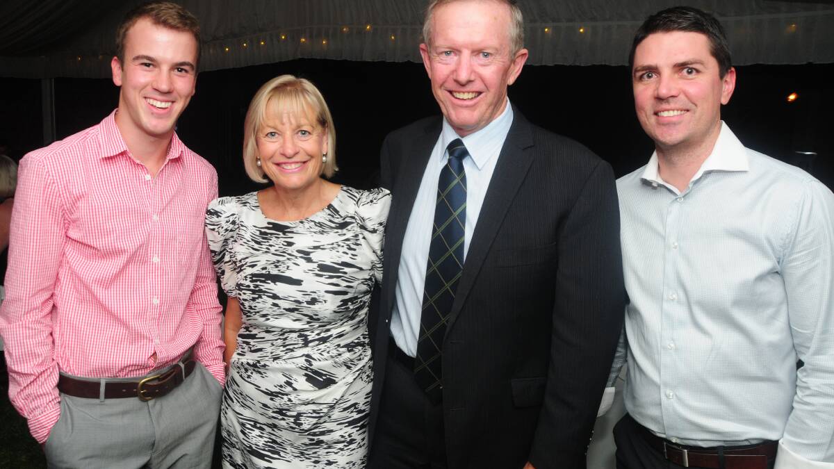 YOUNG NATIONALS CONFERENCE: Zachary Leaderhose, Robyn and Mark Coulton and Matthew Fraser. 