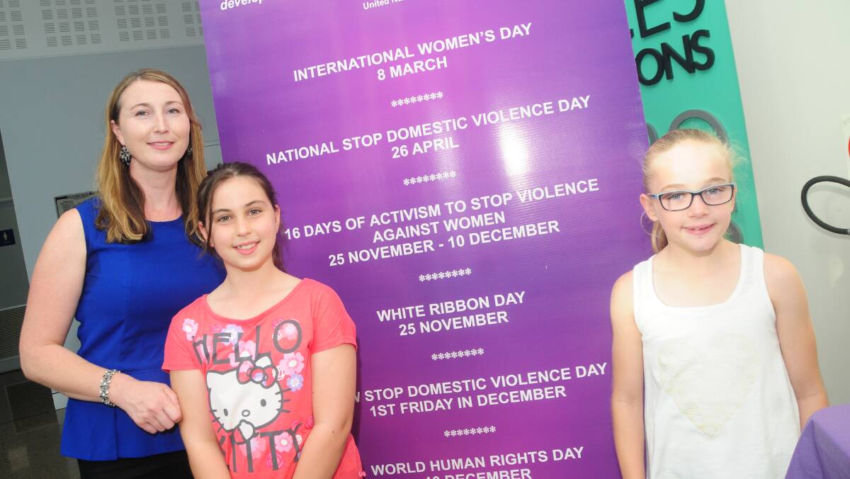 INTERNATIONAL WOMEN'S DAY EVENT: Jo and Mia Johnston with Milla Polly