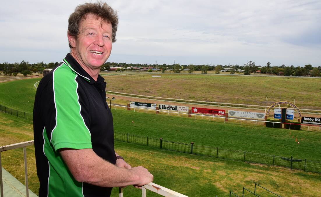 Dubbo Turf Club chairman Vince Gordon expects the track to be packed on Sunday. 					Photo: BELINDA SOOLE