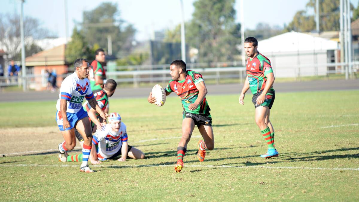 Corey Ashby scored five tries for Westside on Sunday as the Rabbitohs moved into Group 11's top five. Photo: KATHRYN O'SULLIVAN