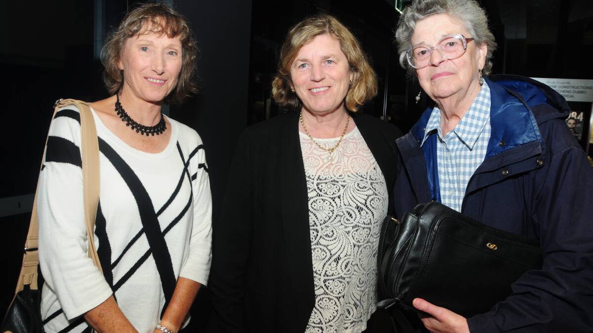 Sue Bullock, Sandra Bosanquet and Pamela Hornsey