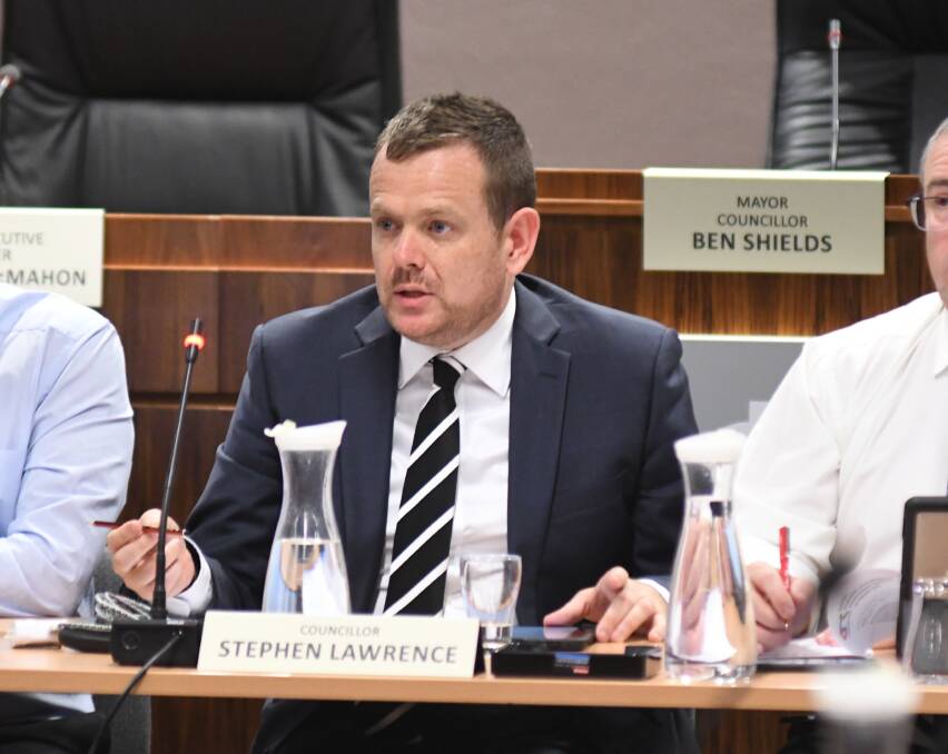 WATER CRISIS: Deputy mayor Stephen Lawrence said a smart meter could be used to give people more freedom during water restrictions. Photo: BELINDA SOOLE