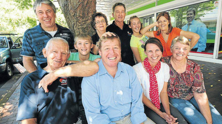 Troy Grant on his first day as Dubbo MP in 2011.