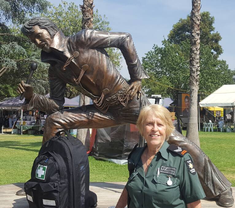 LOVED EVERY MINUTE: St John Ambulance volunteer Helen Harris says everyone should find a way to volunteer. Photo: CONTRIBUTED