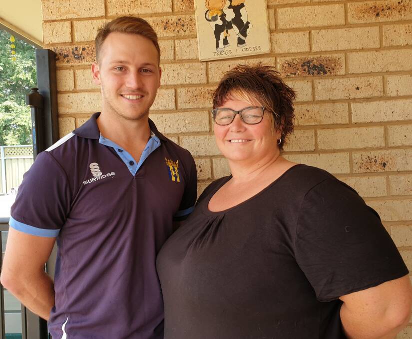 FAMILY: Ben Patterson and his mum Jodie both work for Corrections NSW, using their "big hearts" to help others. Photo: CONTRIBUTED