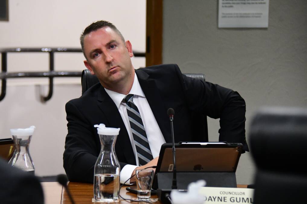 INVESTIGATION: Dubbo councillor Dayne Gumley says he's awaiting the investigator's results before he decides where he stands. Photo: BELINDA SOOLE