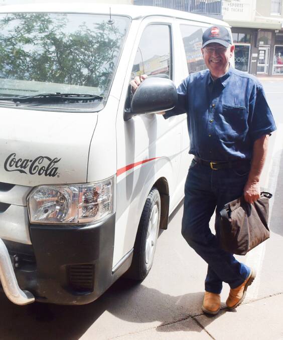 PASSION: Bill Larsen has officially worked for Coca-Cola for 50 years, but his association with the company goes back much further. Photo: ORLANDER RUMING