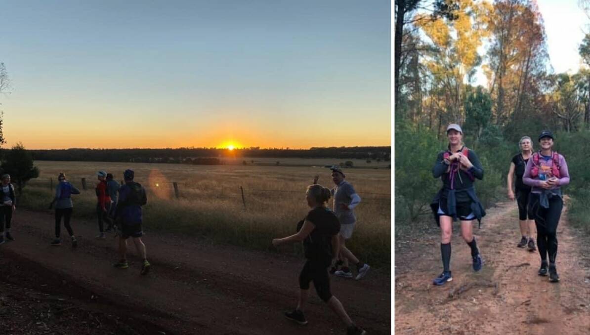 DO IT FOR CANCER: Kellie Reeves alongside other Vixens and Kits members, ran a half marathon for charity last weekend. Photos: CONTRIBUTED