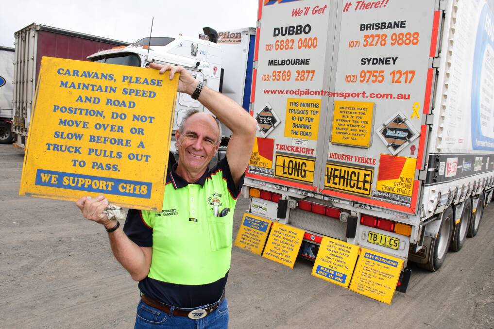CONGRATULATIONS: Truck driver Rod Hannifey has been named as the 2020 Tony McGrane award recipient. Photo: BELINDA SOOLE