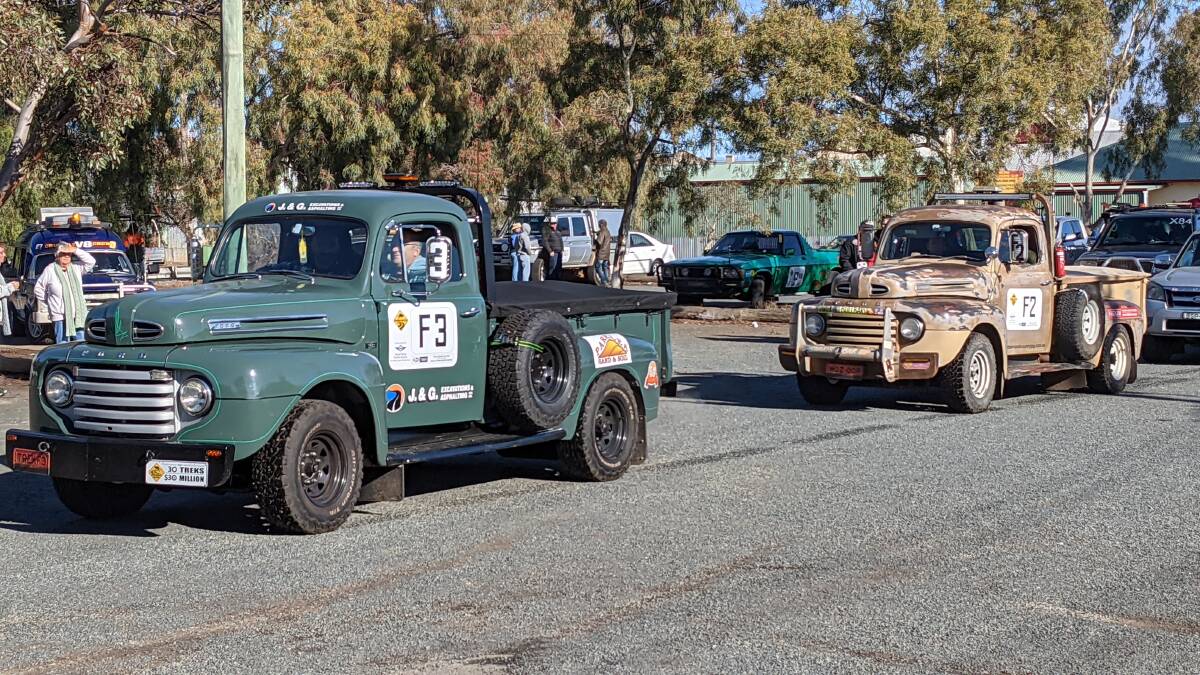HITTING THE ROAD: More than $1.5 million was raised for the Royal Flying Doctor Service during the 2021 Outback Car Trek. Picture: KIRI OATES