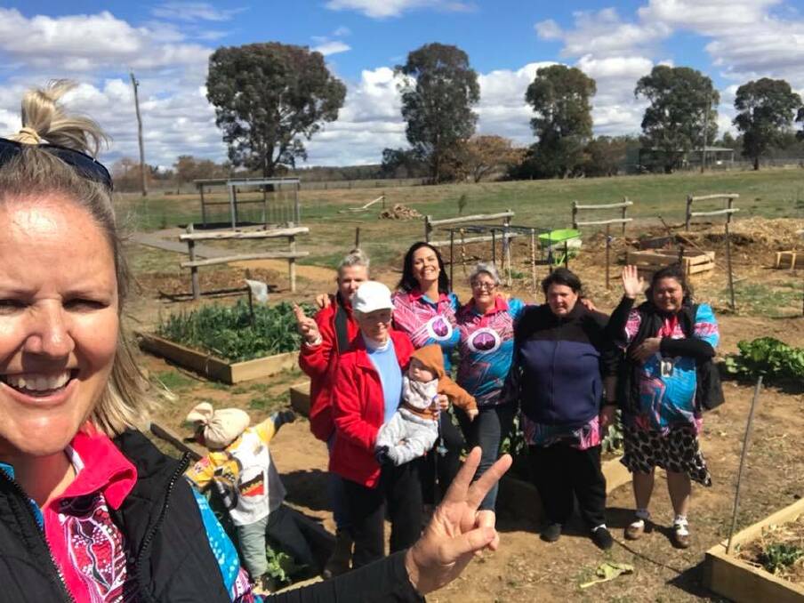 BEENFIT TO ALL: The members of the Walan Wirringah Women's Group who can now establish a yarning circle in their community garden after being successful in their grant application to Dubbo Regional Council. Photo: CONTRIBUTED