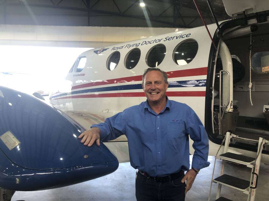Royal Flying Doctor Service regional services manager Western NSW Mark Whitfeld talks about his favourite parts of the job. Picture: Supplied