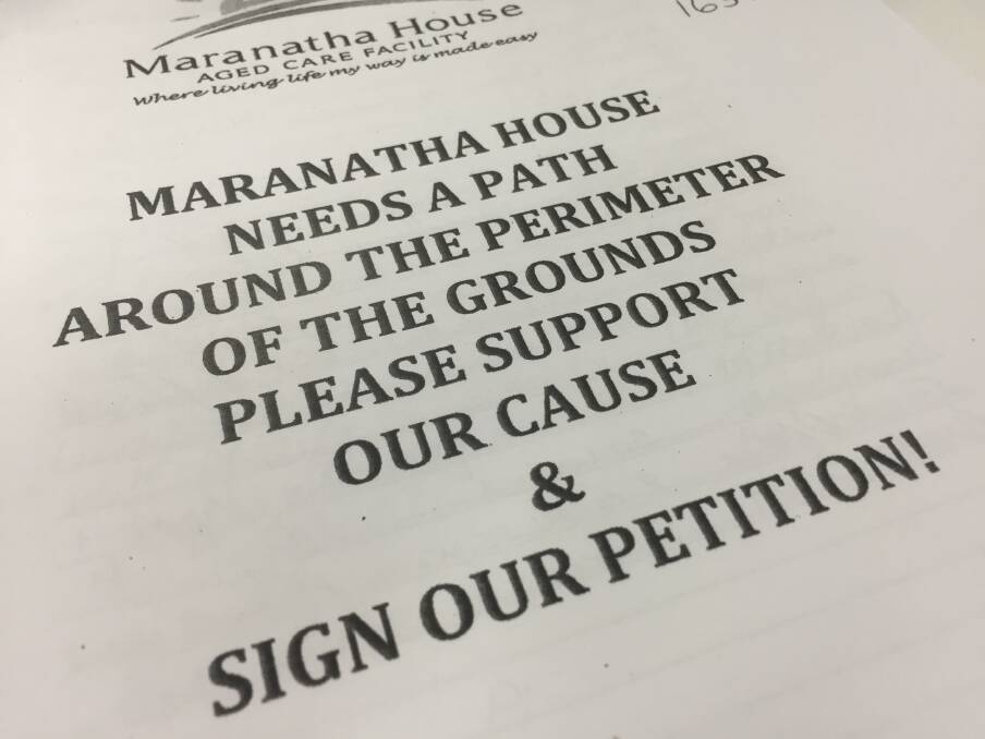More than 160 signatures were on the petition for the path.