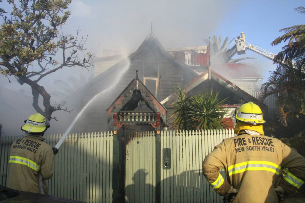 Fire and Rescue NSW says heaters should not be left on overnight. Photo: FRNSW