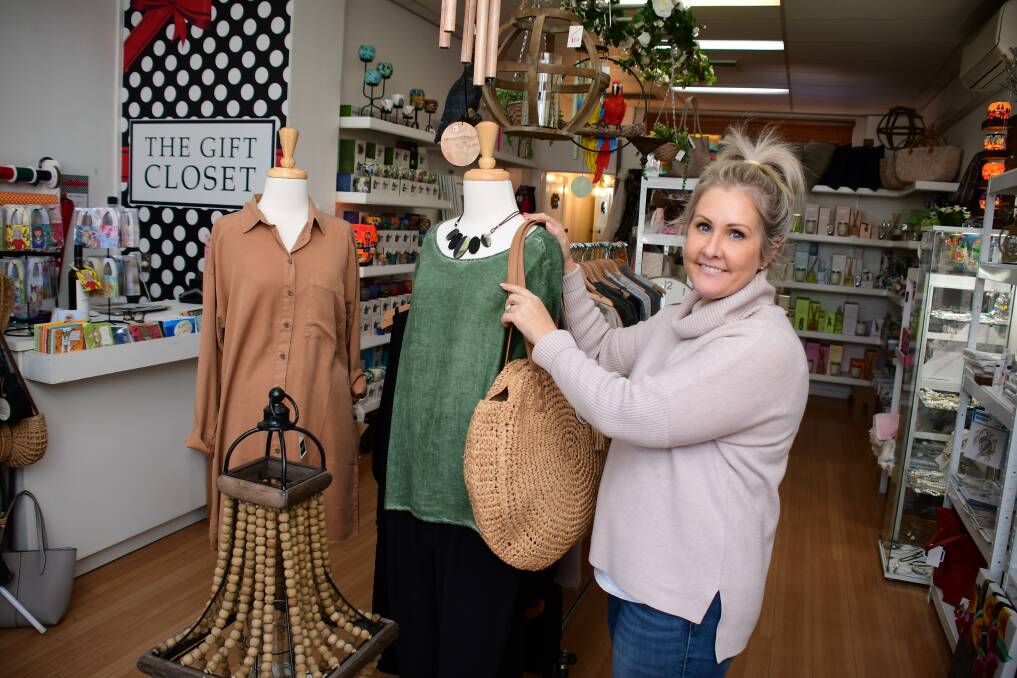 CHRISTMAS GIFT: The Gift Closet owner Kristen Smith said the initiative would encourage people to spend more. Photo: BELINDA SOOLE