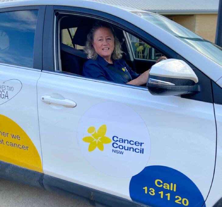 HELPING HAND: More volunteer drivers like Christine Williams are needed to keep the car on the road. Photo: CONTRIBUTED