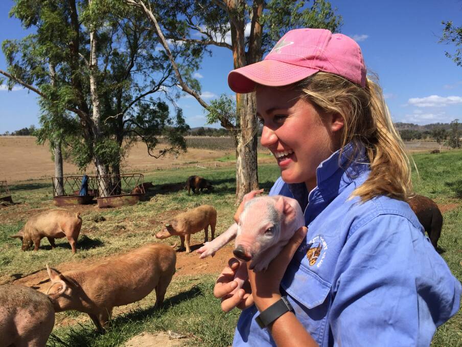LIVING WITH DROUGHT: 21-year-old Emily Newton has seen the impact of drought first-hand after growing up in Walgett. Photo: CONTRIBUTED