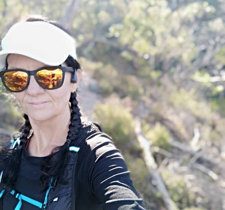 VIRTUAL PARTICIPANT: South Australia's Annette Peckham says she sees running as her therapy. Photo: CONTRIBUTED