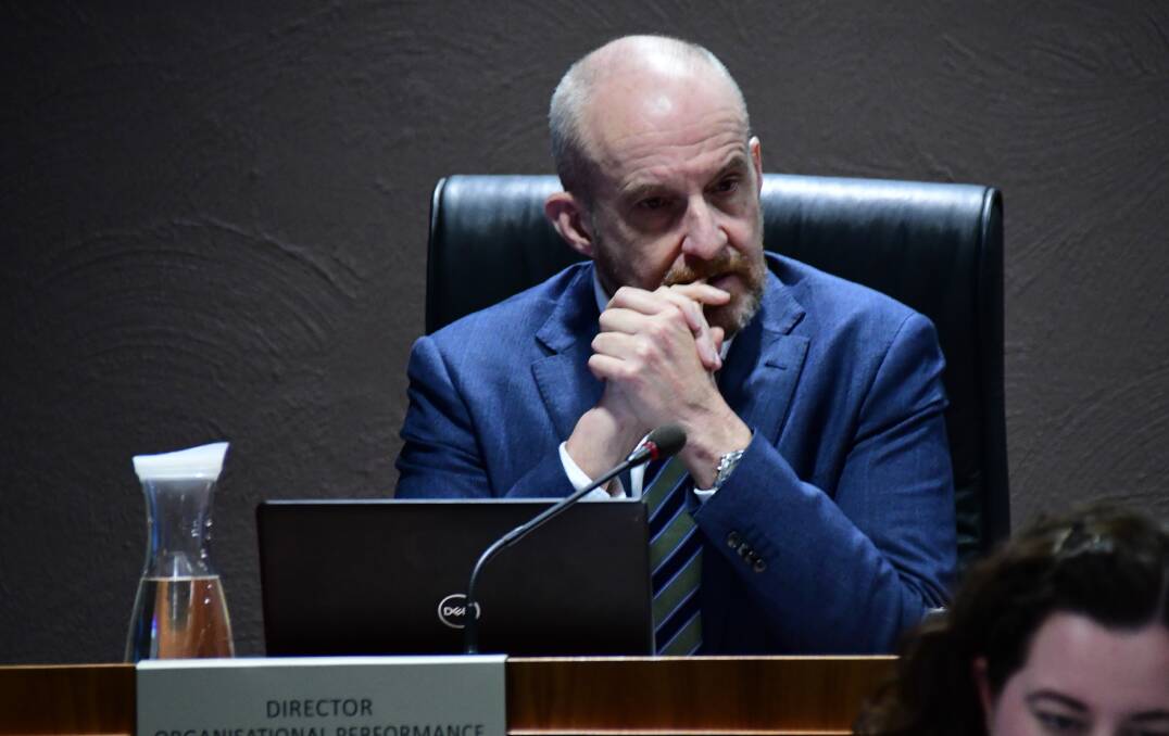 COMPLAINTS: Dubbo Regional Council acting chief executive officer Dean Frost. Photo: BELINDA SOOLE