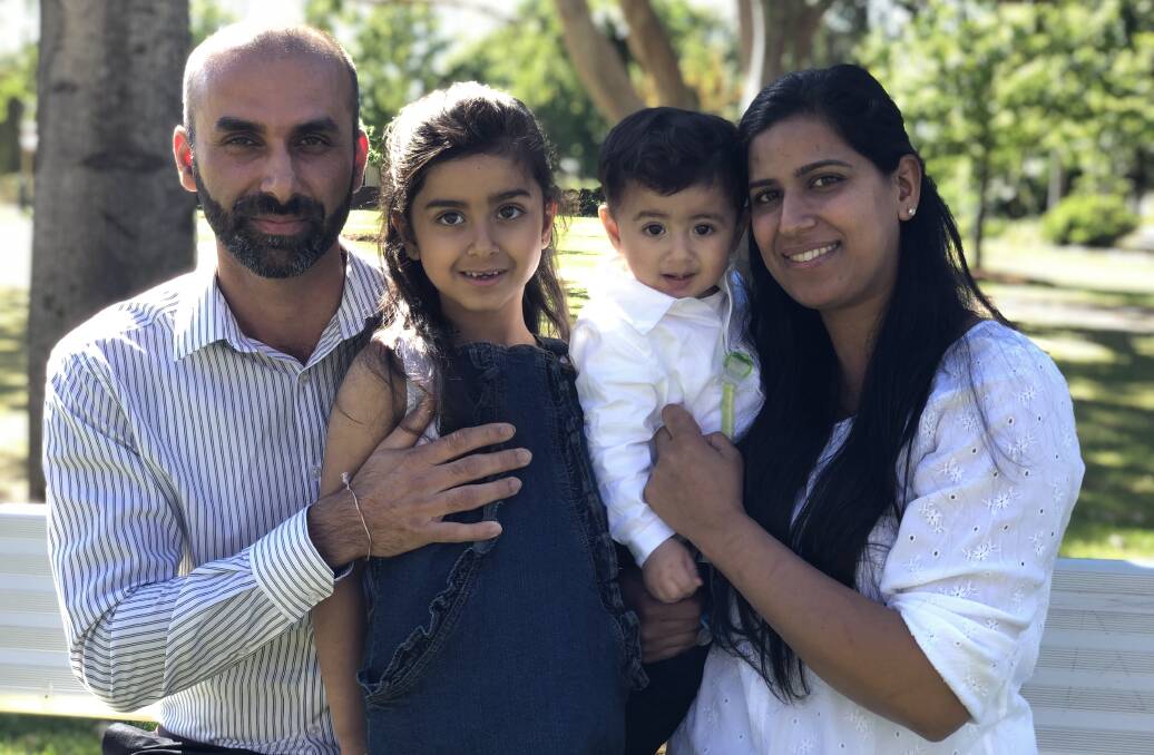 WELCOME: The Thind family can now officially call Australia home after the citizenship ceremony this week. Photo: CONTRIBUTED