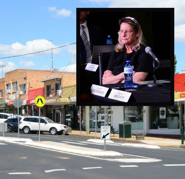 BEAUTIFICATION: Dubbo councillor Vicki Etheridge has been working with the shop owners for years to have the neughbourhood shopping precincts improved. Photos: BELINDA SOOLE