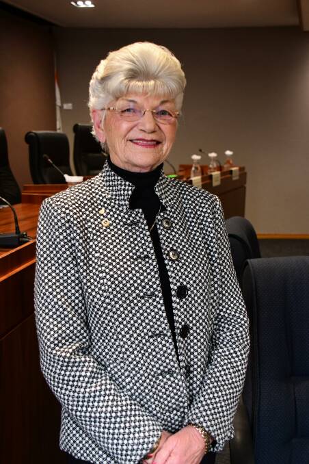 READY TO SERVE: Councillor Anne Jones was elected as deputy mayor unopposed at Thursday's meeting. Photo: BELINDA SOOLE