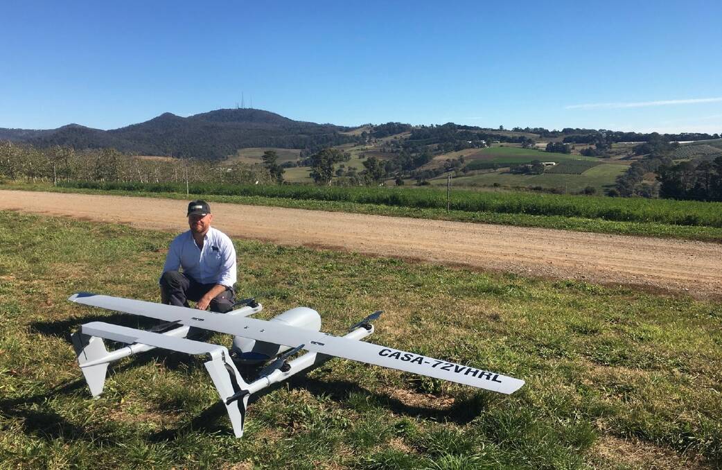 Ben Watts from Bracla Drones' Ben Watts is looking forward to learning from others in the AgTech space. Picture: Supplied