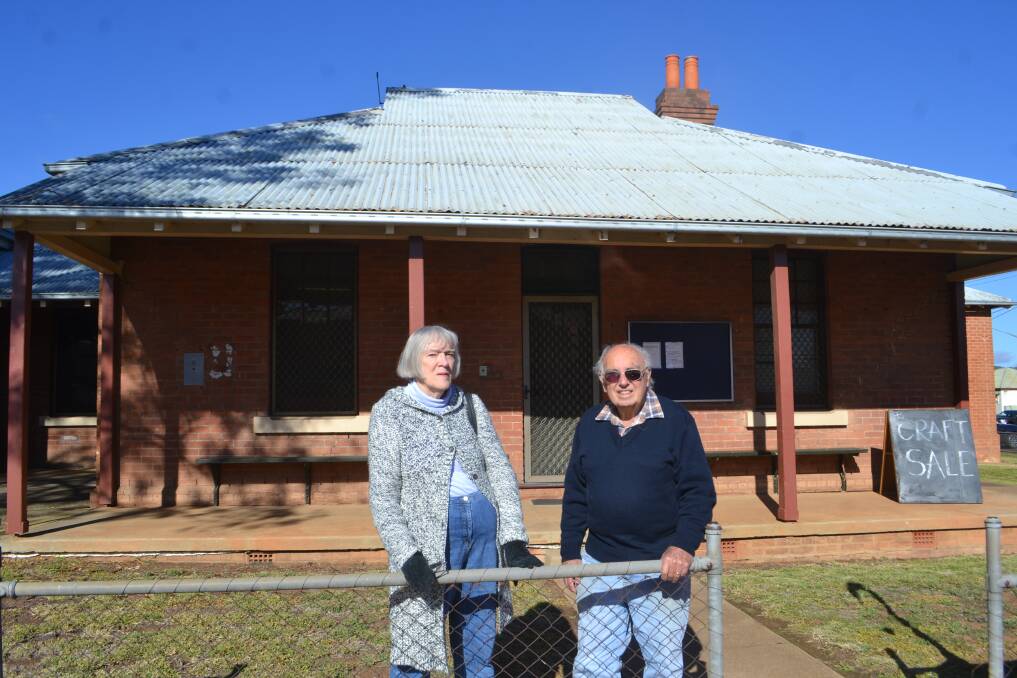 UNDERUTILISED: Dorothy and Neil Blake from the Wellington Historical Society have wanted to use the old police station as a museum site for years. Photo: FILE