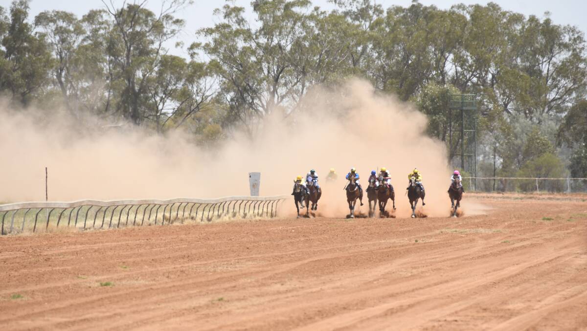 There were 2500 people who attended the Trangie races at the weekend. Photo: AMY McINTYRE