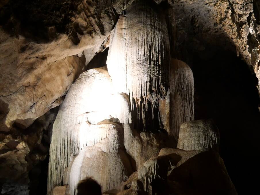STUDY: Cave and karst researcher Professor Andy Baker we don't know the relative importance of rainfall recharge versus river recharge. Photo: BEVIN LIU