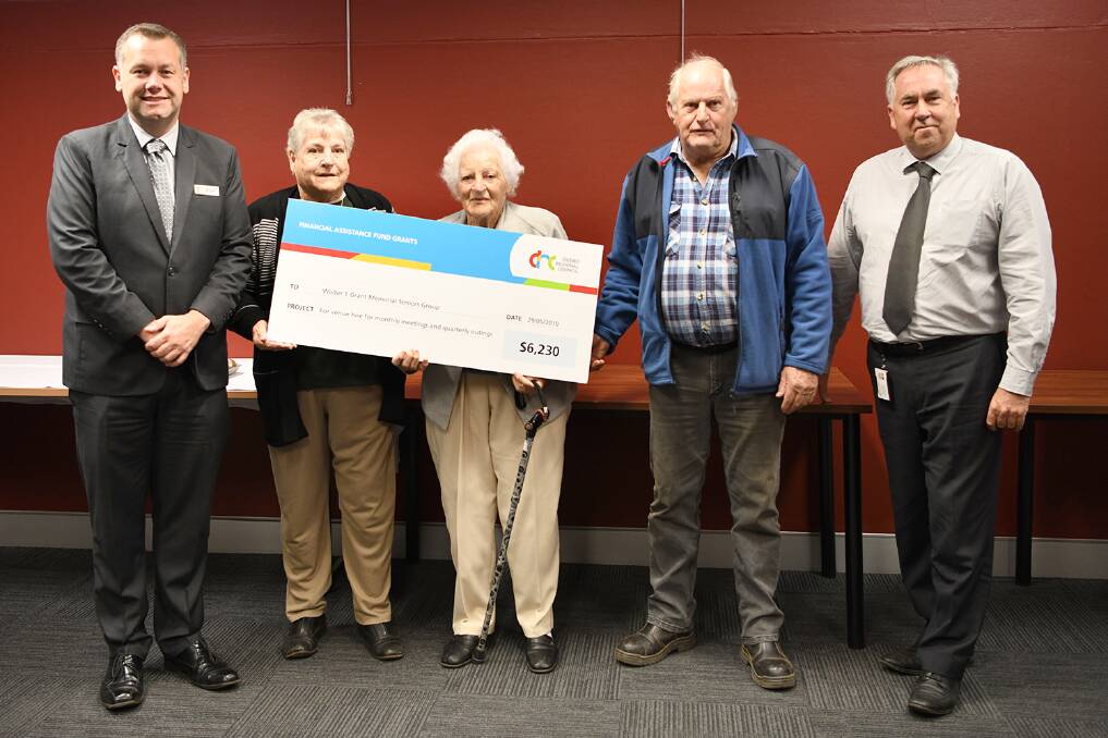 HELPING HAND: The Walter T Grant Memorial Seniors Group were successful in their funding application. Photo: CONTRIBUTED