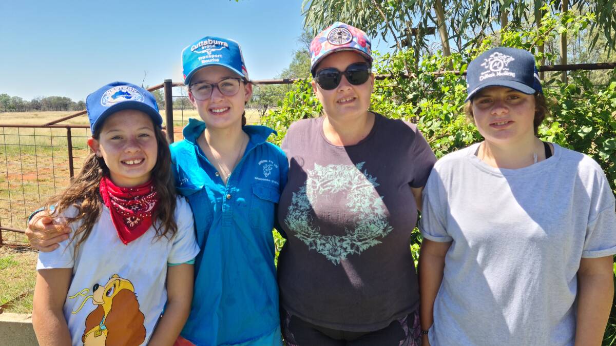 PROTECTED: Amber Azzopardi, Kristy Azzopardi, Kahla Baker and Holly Azzopardi are all receiving COVID vaccinations through the RFDS. Picture: CONTRIBUTED