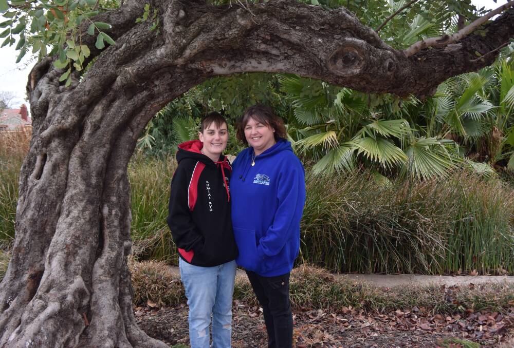 TRADITION: Julie Martin and Barbara Wilson have taken part in the Dubbo Stampede every year since their first date from the starting line fives years ago. Photo: ORLANDER RUMING