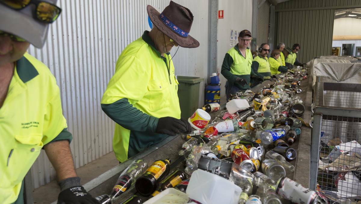 GROWING CONCERN: More funding needs to go into new recycling infrastructure, says Local Government NSW. Photo: FILE