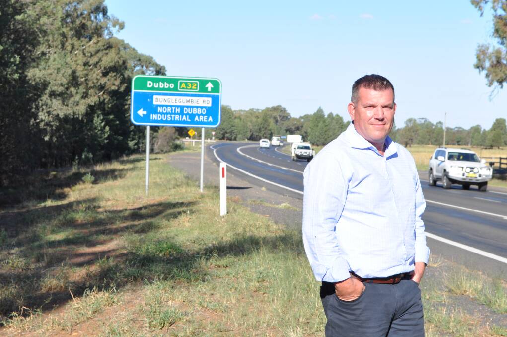 STAY SAFE: Member-elect for the state seat of Dubbo Dugald Saunders has urged motorists to take care. Photo: CONTRIBUTED