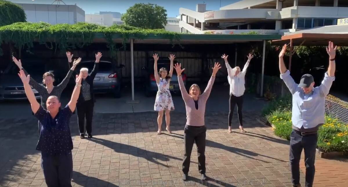DO-RE-MIGOS: Health workers have created a fun video to bring some smiles while reassuring the Dubbo commuity they're still open.