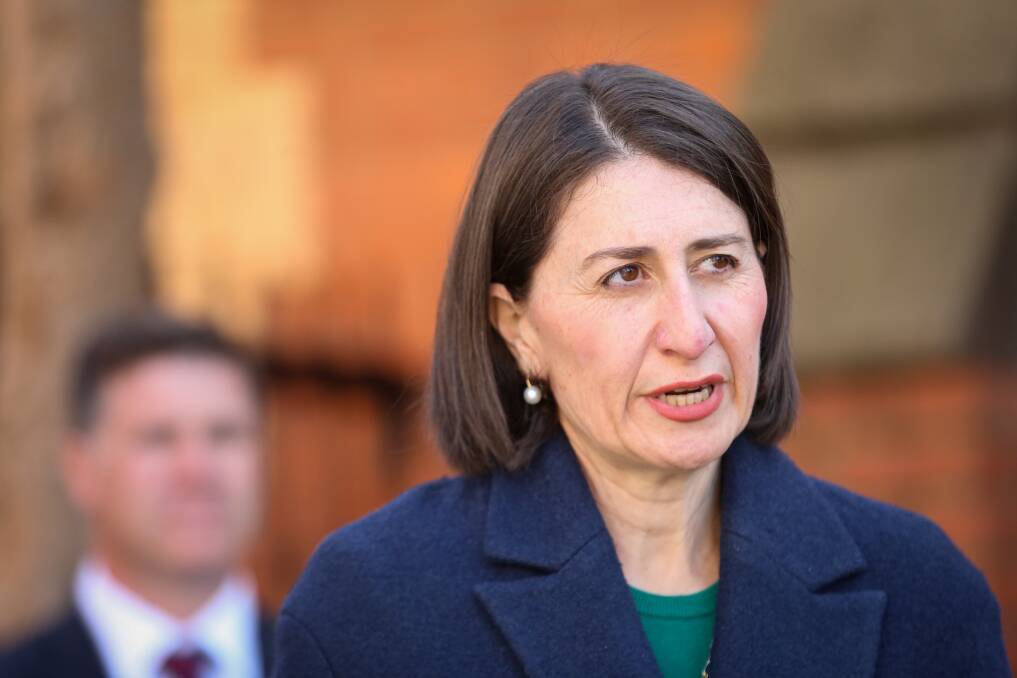YOU CAN DANCE: NSW Premier Gladys Berejiklian says more restrictions will ease from Friday. Photo: JAMES WILTSHIRE