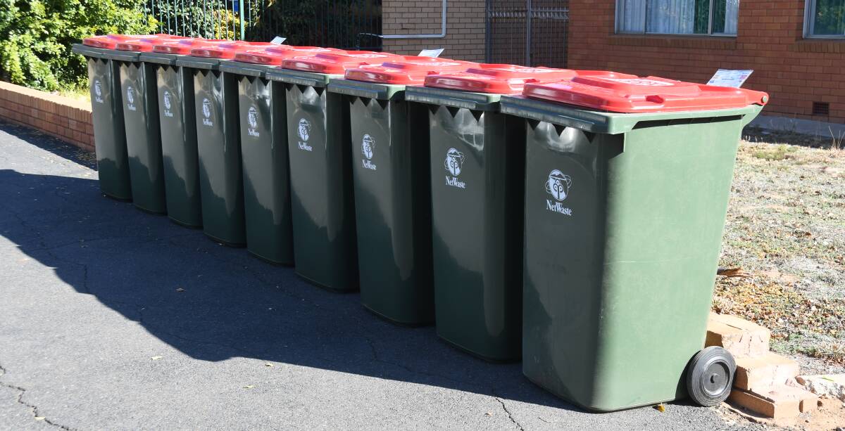 Residents who live in an apartment will not be issued an organics bin. Photo; ORLANDER RUMING