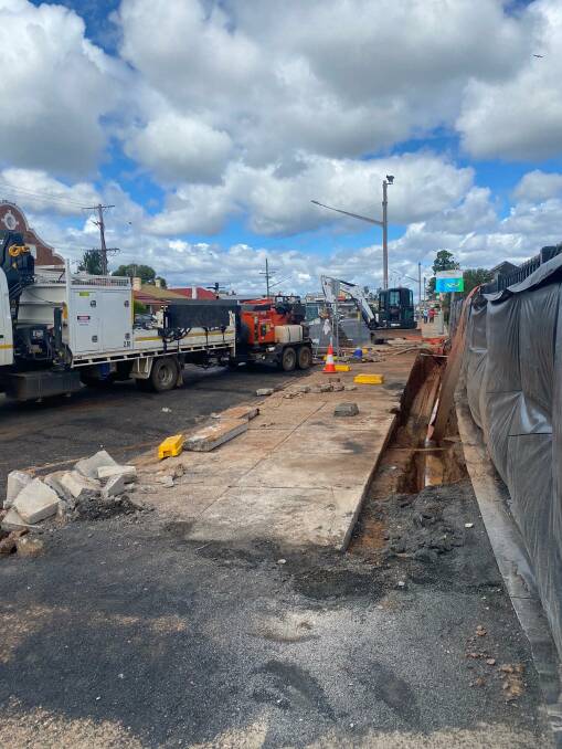 BIG PROJECT: One of Wellington's busiest intersections is undergoing a massive reconstruction. Photo: CONTRIBUTED